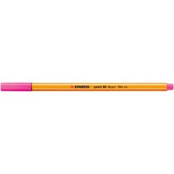 Rostirón, tűfilc 0,4mm, STABILO Point 88 neon rózsaszín Tűfilc Stabilo
