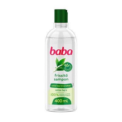 Sampon 400 ml Baba Zöld Tea