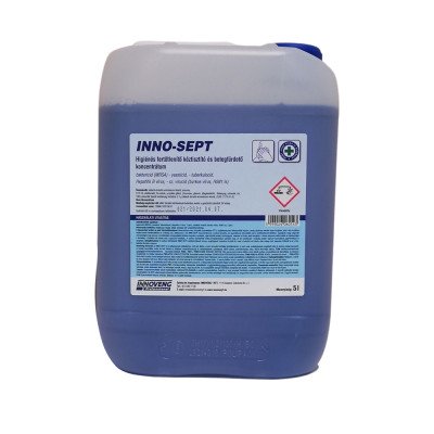 Folyékony szappan fertőtlenítő hatással 5 liter Inno-Sept Folyékony szappan fertőtlenítő hatással 5 liter Inno-Sept