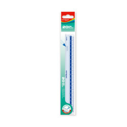 Vonalzó 20 cm, klasszikus Keyroad Vonalzó, szögmérő Keyroad