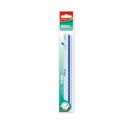 Vonalzó 20 cm, klasszikus Keyroad Vonalzó, szögmérő Keyroad