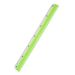 Vonalzó 30 cm, fém skálával Keyroad Colour Bar vegyes színek Vonalzó, szögmérő Keyroad