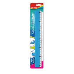 Vonalzó 30 cm, fém skálával Keyroad Colour Bar vegyes színek Vonalzó, szögmérő Keyroad