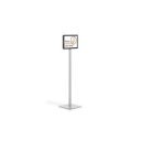 Információs tábla, padlóállvány, A4, basic Durable antracit INFO STAND BASIC