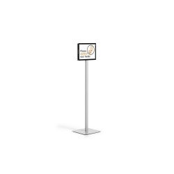 Információs tábla, padlóállvány, A4, basic Durable antracit INFO STAND BASIC Vizuál, irányító tábla Durable