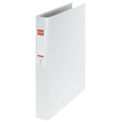 Gyűrűskönyv A4, 4,2cm, 4 gyűrű, PP Esselte Standard Vivida fehér Gyűrűskönyv Esselte
