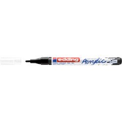 Akril marker 1-2mm, Edding 5300 fekete Dekormarker EDDING