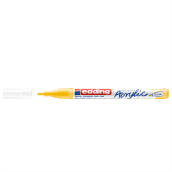 Akril marker 1-2mm, Edding 5300 citromsárga Dekormarker EDDING
