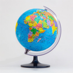 Földgömb 25 cm-es politikai Iskolai kiegészítő Belma