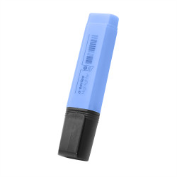 Szövegkiemelő 1-5mm, vágott hegyű,lapos test, A-Series kék Szövegkiemelő A-series