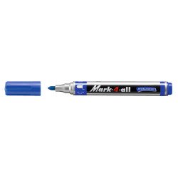 Alkoholos marker 1-4mm, kerek S Stabilo Mark-4-all 651/41 kék Permanent marker Stabilo