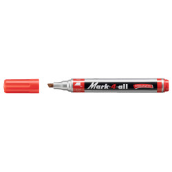 Alkoholos marker 1-4mm, vágott S Stabilo Mark-4-all 653/40 piros Permanent marker Stabilo