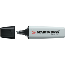 Szövegkiemelő 2-5mm, vágott hegyű, STABILO Boss original Pastel szürke Szövegkiemelő Stabilo