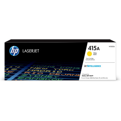 Hp W2032A toner yellow ORIGINAL (415A) Hp W2032A toner yellow ORIGINAL (415A)
