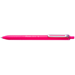 Golyóstoll nyomógombos 0,35mm, Pentel iZee, írásszín rózsaszín Golyóstoll PENTEL