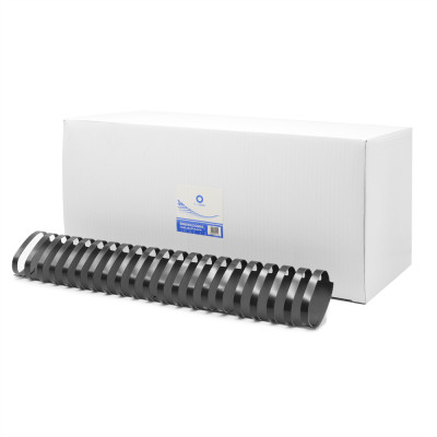 Spirál műanyag 51mm, 25 db/doboz, Bluering®, fekete Spirál műanyag 51mm, 25 db/doboz, Bluering®, fekete