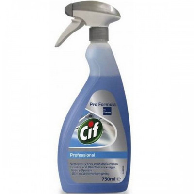 Ablaktisztító szórófejes 750 ml Window & Multisurface Professional Cif