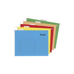 Függőmappa A4, karton Fornax 33-V 5 db/csom zöld Függőmappa Fornax