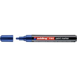 Lakkmarker 2-3mm, kerek Edding 790 kék Lakkmarker EDDING