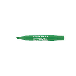 Flipchart marker vízbázisú 1-4mm, vágott Artip 12 zöld Flipchart marker Ico