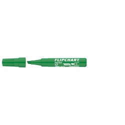 Flipchart marker vízbázisú 1-4mm, vágott Artip 12 zöld Flipchart marker Ico