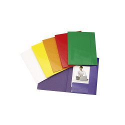 Gumis mappa A4, 600g. FC karton Fornax Glossy sárga Gumis mappa Fornax