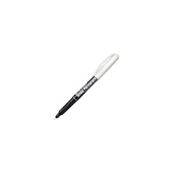 Rostirón, filctoll vízbázisú 1,2mm, kerek hegyű Centropen 2686 fehér Permanent marker Centropen