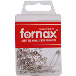 Biztosító tű 5x9x1,7 cm, műanyag dobozban BC-24 Fornax Kapocs és adagoló Fornax