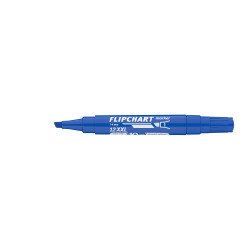 Flipchart marker vízbázisú 1-4mm, vágott Artip 12XXL kék Flipchart marker Ico