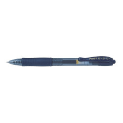 Zseléstoll 0,7mm, nyomógombos Pilot G-2, írásszín fekete Zselés toll Pilot
