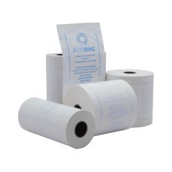 Hőpapír 57 mm széles, 9fm hosszú, cséve 12mm, 10 tekercs/csomag, ( 57/30 ) BPA mentes Bluering® Hőpapír Bluering