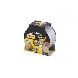 Ragasztószalag 50mmx10m téphető szálerősített Power Tape Pattex ezüst Ragasztószalag Pattex