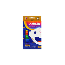 Gyurmakészlet, 200g. Nebulo 12 klf. szín Gyurma és kelléke Nebulo