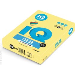 Másolópapír, színes, A3, 80g. IQ ZG34 500ív/csomag, trend citromsárga Másolópapír színes IQ