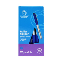 Rollertoll 0,5mm, kupakos Bluering® , írásszín kék Rollertoll Bluering
