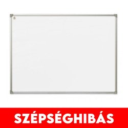 Fehértábla mágneses alukeretes 90x120cm, 1 db/doboz, Bluering® Fehér tábla Bluering