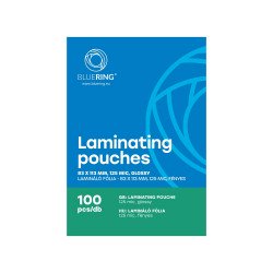 Lamináló fólia 83x113mm, 125 micron 100 db/doboz, Bluering® Kötészeti kellék Bluering