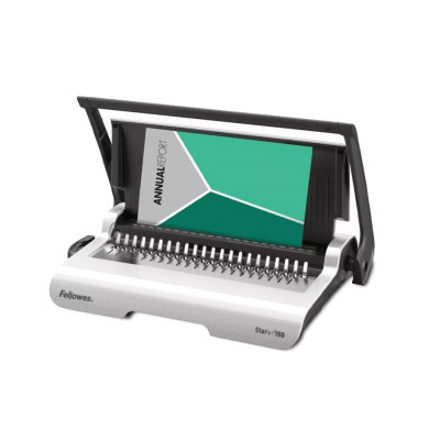 Spirálozógép, műanyag spirálkötéshez, manuális, 150lap, Fellowes® Star+ Spirálozógép, műanyag spirálkötéshez, manuális, 150lap, Fellowes® Star+
