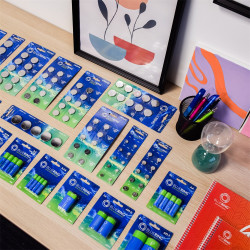 Elem góliát LR20D tartós alkáli 2 db/csomag, Bluering® Elem, akkumulátor, töltő Bluering