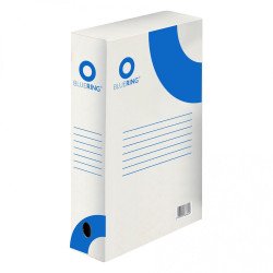 Archiváló doboz boxy A4, 100mm gerinccel karton Bluering® Archiválás Bluering