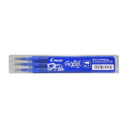 Rollertoll betét golyóméret 0,7mm, 3 db/csom Pilot Frixion Ball, írásszín kék Tollbetét Pilot