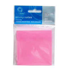 Jegyzettömb öntapadó, 76x76mm, 80lap, Bluering® , neon pink Öntapadó jegyzettömb Bluering