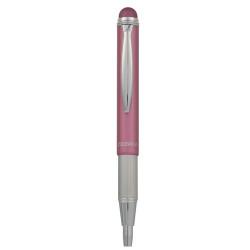 Golyóstoll metál rózsa test, Zebra Stylus Telescopic, írásszín kék Golyóstoll Zebra