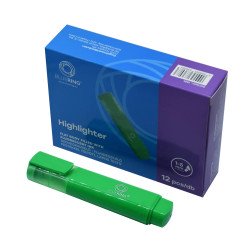 Szövegkiemelő lapos test Bluering® zöld Szövegkiemelő Bluering