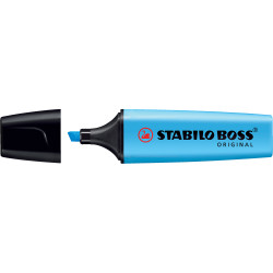 Szövegkiemelő 2-5mm, vágott hegyű, STABILO Boss original kék Szövegkiemelő Stabilo