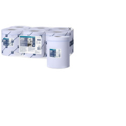 Kéztörlő 2 rétegű tekercses átmérő: 18,5 cm 150,8 méter belső magos Reflex plusz M4 Advanced Tork kék Papírtörlők TORK