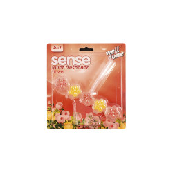 WC illatosító 50 g 5 in 1 Flower sense Toalett tisztító, WC illatosító Well Done