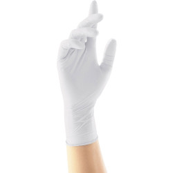Gumikesztyű latex púdermentes M 100 db/doboz GMT Super Gloves fehér Gumikesztyű GMT