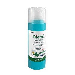 Kéz- és bőrfertőtlenítő 250 ml., 70% alkoholtartalmú, B5 provitaminnal, Biotol Kézfertőtlenítő folyadék Biotol