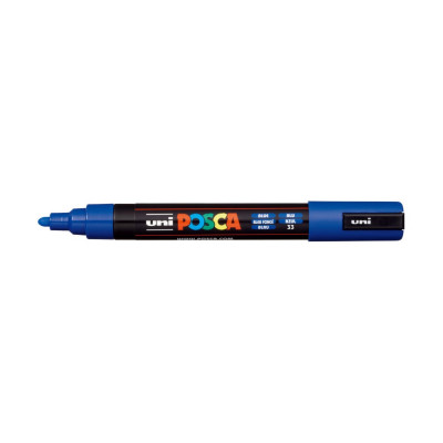 Dekormarker 1,8-2,5mm, Uni Posca PC-5M kék Dekormarker 1,8-2,5mm, Uni Posca PC-5M kék